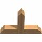 Ekena Millwork Portland Timber Gable Bracket, Western Red Cedar, 36"W x 24"H x 5 1/2"D x 5 1/2"F, 16/12 Pitch GBW036X24X0606POR00SWR - alternate 2